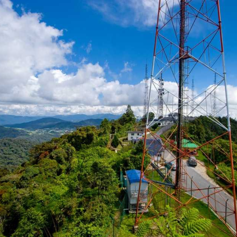 Gunung Brinchang di Malaysia